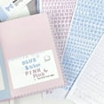 thumbnail image 6 of 3 Sheets Alphabets Sticker Letter Sticker Korean Sticker Decorative Sticker, 6 of 12