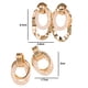 thumbnail image 2 of 2 pares de aretes colgantes geométricos, aretes llamativos de moda para mujer, aretes vintage MFZFUKR BST3004609-4, 2 of 5