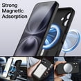 thumbnail image 3 of JETech Magnetic Silicone Case for iPhone 16 6.1-Inch, Compatible with MagSafe,&nbsp;Silky Soft Touch, Shock Absorbing Phone Cover with&nbsp;Camera Lens Full Protection (Black), 3 of 7