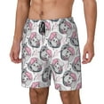 thumbnail image 2 of Fotbe Poodle Dog Men’s Swim Trunks Quick Dry Swim Shorts Board Shorts with Mesh Lining-XX-Large, 2 of 9