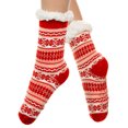thumbnail image 3 of Angelina Winter-Weight Sherpa-Lined Knitted Thermal Crew Socks (3-Pair Pack), 3 of 5