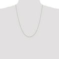 thumbnail image 2 of 14k White Gold 24 Inch .6mm Octagonal Snake Chain Necklace Pendant Charm, 2 of 9