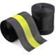 thumbnail image 1 of Cable Grip Floor Cable Cover Cords Cable Protector Cable Management Only For Commercial Office Carpet (black And Yellow,2 Pieces), 1 of 5