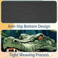 thumbnail image 4 of Crocodile Printed Square Desk Pad Mouse Pad Desk Mat Non-Slip Rubber Bottom – 8.3x9.8 Inch – Suitable for Office and Gaming, 4 of 6