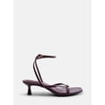thumbnail image 2 of Scenario Women's Strappy Heels with Metal Ornament, 2 of 7
