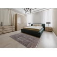 thumbnail image 4 of Ahgly Company Indoor Rectangle Mid-Century Modern Gunmetal Gray Oriental Area Rugs, 4' x 6', 4 of 6