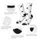 thumbnail image 4 of Balery Black Rabbit Calcetas Largas con Estampado para Hombre y Mujer – Suaves y Transpirables, Talla Única (US 5-11), 4 of 6