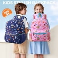 thumbnail image 3 of Gocvo Kids Backpack for Girls, Waterproof Teens Bookbag Cute School Backpacks, Candy Pattern, 3 of 9