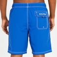 thumbnail image 3 of Traje de baño Nautica estándar para hombre, liso, de secado rápido, color cobalto brillante, 3 of 4