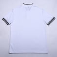 thumbnail image 5 of NOLDARES Men's Polo Short Sleeve Casual Slim Fit Shirts Designed Classic Cotton Vacation Shirts(White,L), 5 of 9
