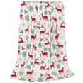 thumbnail image 2 of Fuzoiu Vintage Christmas Reindeer Print Ultra-Soft Micro Fleece Blanket,All Seasons Flannel Throw, Lightweight Blanket for Bed, Sofa, Couch, Movie Night, Camping, and Travel-50"x40", 2 of 7
