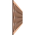 thumbnail image 3 of Ekena Millwork 46 3/4"W x 10"H x 1/4"T Manchester Fretwork Moulding, Alder, 3 of 13