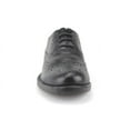 thumbnail image 4 of Alberto Fellini Men's Ouku Wing Tip Balmoral Full Brogue Lace Dress Shoes, 4 of 6