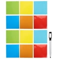 thumbnail image 2 of Autocollant Effaçable à Sec, Cadeau Pratique 12 Pcs Notes de Tableau Blanc pour Porte pour Miroir pour Mur, 2 of 8