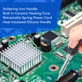 thumbnail image 3 of Soldering Iron Handle, Easy Installation Long Lasting 50W 24V Soldering Iron Welding Pen Efficient  for Soldering Station, 3 of 7