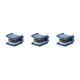 thumbnail image 2 of Moyic Cepillo de esponja plegable para cocina, fregador de placas de plástico en forma de U, , fregado, eliminación de manchas, removedor Azul 3Conjunto, 2 of 6
