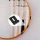 thumbnail image 3 of 8 clips de acero inoxidable para soporte de espejo, resistentes accesorios para colgar en la pared, kit de montaje de espejo sin marco con tornillos, 3 of 8