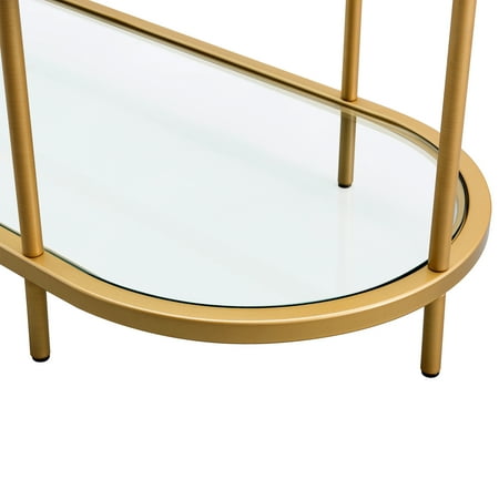 Camden&Wells - Leif TV Stand for TVs Up to 60" - Brass