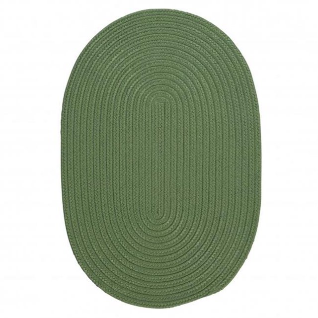 Colonial Mills MI67R072X108 6 x 9 ft. Marys Isle Oval Area Rug, Moss
