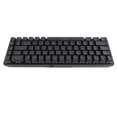 thumbnail image 1 of Wired Gaming Keyboard, Mechanical RGB Backlight Keyboard, Portable 68 Keys Keyboard With Blue Switch, Anti Ghosting For Win, 1 of 8