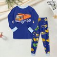 thumbnail image 2 of UAYOTSE baby boys Long Sleeve Top and Pants Snug Fit Spring 2 Piece Pajama Set,Sizes 3-4 Years, 2 of 6