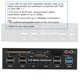 thumbnail image 3 of Puertos multifunció USB 3.0 Hub Esata lector de Tarjetas interna Pach Medios del panel Audio frontal para sd ms cf tf m2 mmc las tarjetas de memoria se Ajustan A 5.25, 3 of 7