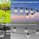 thumbnail image 2 of Guirnalda de luces solares Lakumu, 200 pies, 104 LED, 2700 K, resistente al agua, 2 of 8