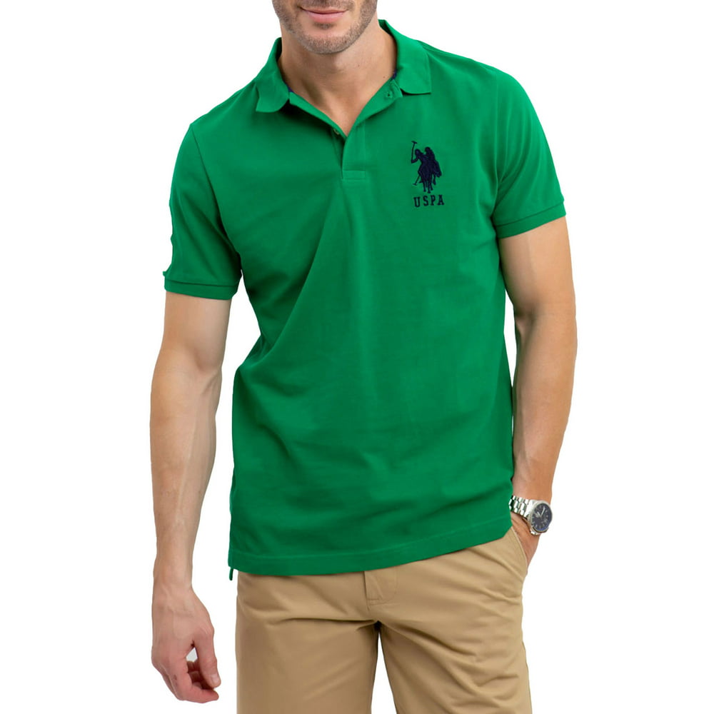 US Polo Assn. - U.S. Polo Assn. Men's Big Logo Polo Shirt - Walmart.com ...