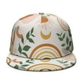 thumbnail image 2 of Vintage Snapback Hat for Men & Women - Antique Lovers Baseball Cap with Worn-Out Effect, Adjustable Flat Brim, Rustic Style, 2 of 8