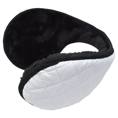 Women's Cold Front Quilted Wrap Around Ear Warmers, Fleece Lined