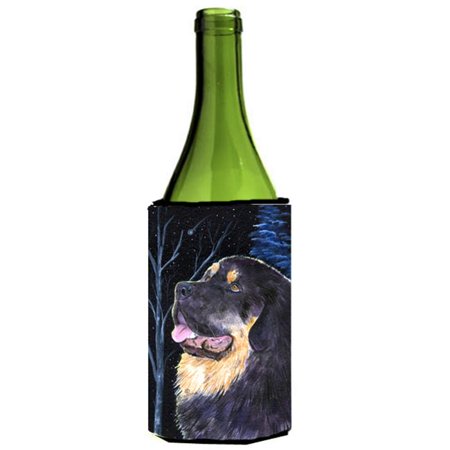 

Starry Night Tibetan Mastiff Wine bottle sleeve Hugger - 24 oz.