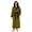 Black and Green Stripes, variant on Robes for Men, PUTUO Mens Robe with Hood, Warm Soft Fluffy Long Bath | Color Block Striped Robe for Men with Pocket and Belt for Male Father Husband Festival Winter Gifts