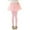Pink, variant on Little Girls Footless Leggings with Tutu Ruffle Skirt Stretchy Cotton Pantskirt,3-4 Years