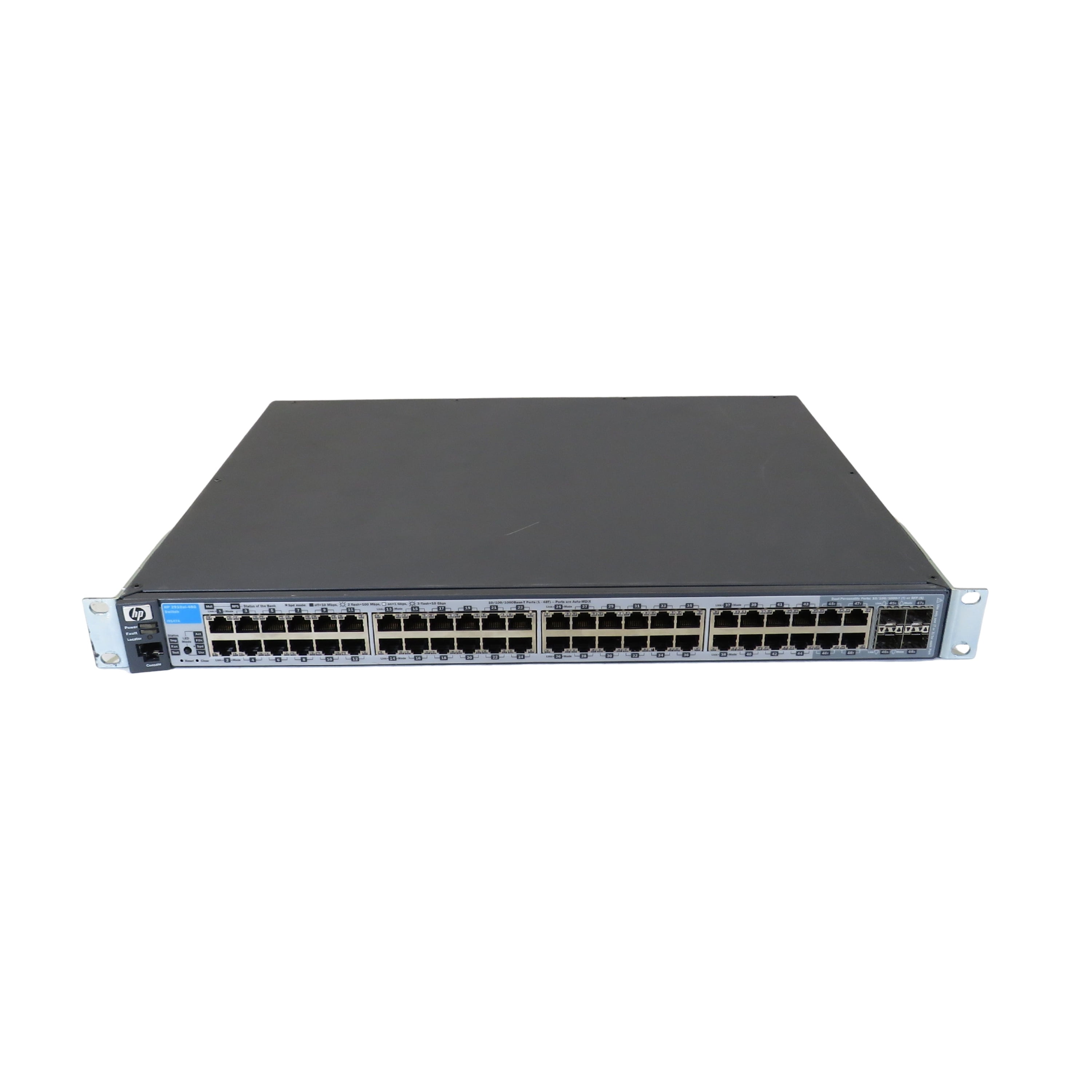 Pre-Owned HP J9147A ProCurve 2910al-48G 48 Port Gigabit Ethernet Switch (Good)