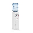 thumbnail image 3 of 5 Gallons Top Loading Hot and Cold Water Cooler Dispenser with Child Safety Lock LED Indicator and Storage Cabinet for Home Office, 3 of 12