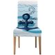 thumbnail image 1 of ABPHQTO Funda protectora para silla con diseño de ancla y rayas abstractas, funda protectora para asiento para comedor, Hotel, boda, fiesta, juego de 1, 1 of 4