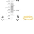 thumbnail image 4 of Floreo 10k Yellow Gold 4.1mm MOM Heart Textured Filigree Ring, 4 of 4