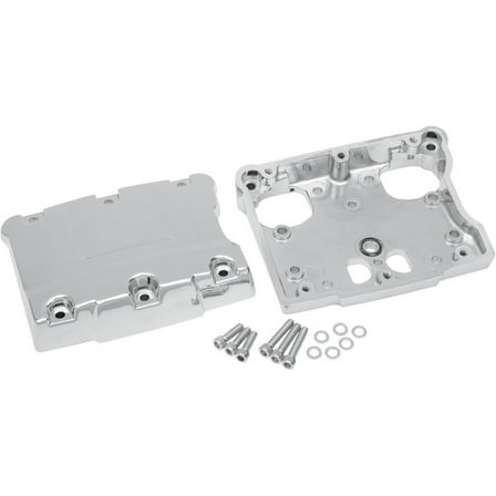 Drag Specialties Chrome Rocker Cover Kit (0940-0737)