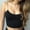 Black, variant on iOPQO Women's Tanks Fashion Sexy Women Sleeveless Vest Ladies Solid Camis Slim Short Tank Tops White XXL
