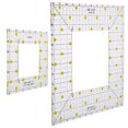 thumbnail image 5 of 4 pcs  Acrylic Patchwork Ruler Professional Stitching Ruler Square Shape Ruler, 5 of 8