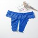 thumbnail image 3 of Lencería Sexy para mujer, tangas transparentes con apertura en la entrepierna, ropa interior con lazo sólido, bragas de encaje, 3 of 5