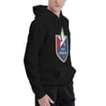 thumbnail image 3 of North Carolina Fc Men Fleece Hoodie Casual Pullover Sweatshirt With Kangaroo Pocket, 3 of 6