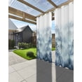 thumbnail image 3 of nqOlkjepod Outdoor Curtains for Patio Waterproof, Forest Farmhouse Outdoor Privacy Panels Grommet, Vintage Nature Tree Scenery Watercolor Blackout Outside Curtains for Porch/Cabana 54"x95", 2 Panels, 3 of 8