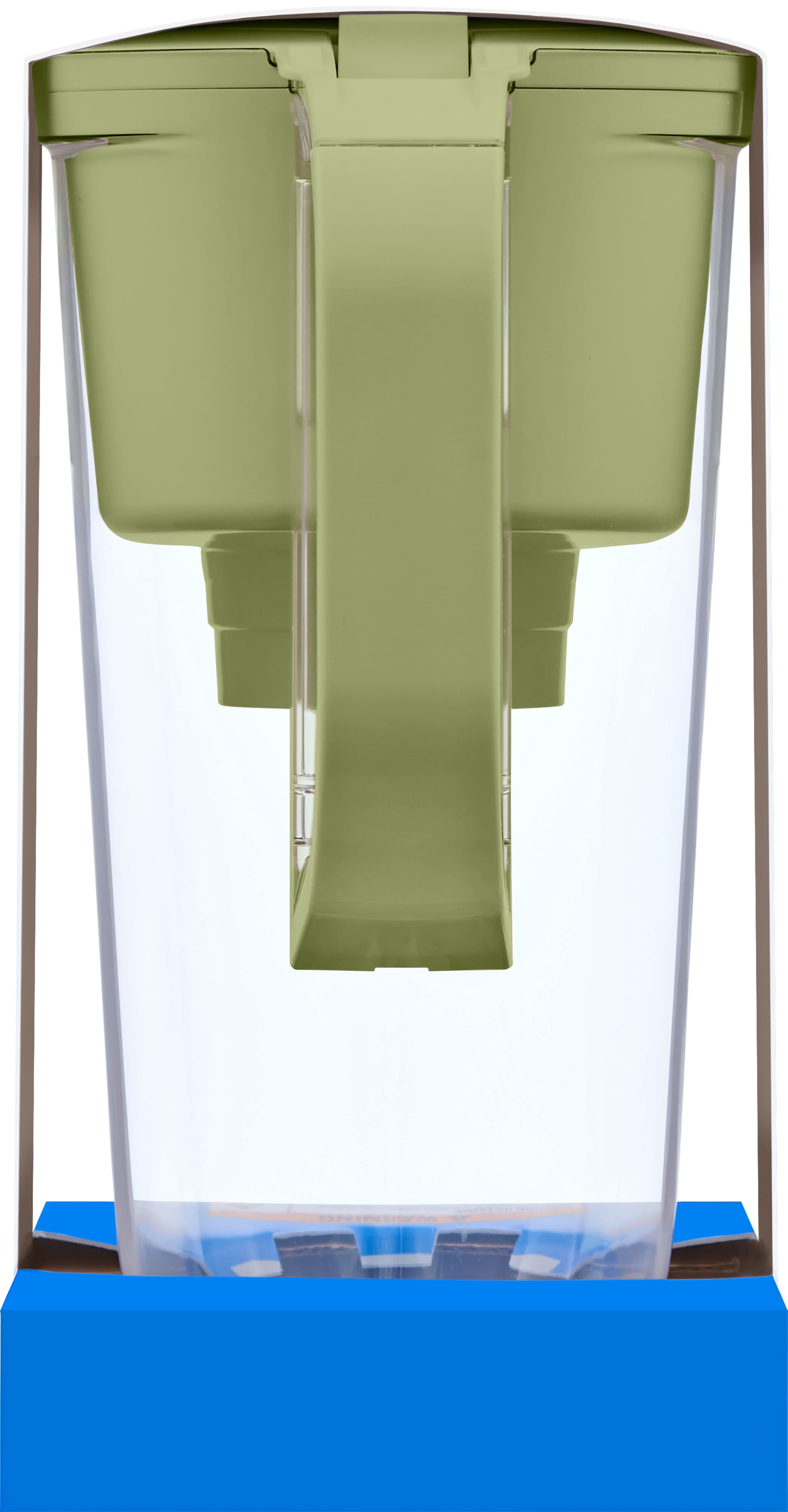 Brita® Small 6 Cup Denali Water Filter Pitcher with 1 Brita Standard Filter, Olive