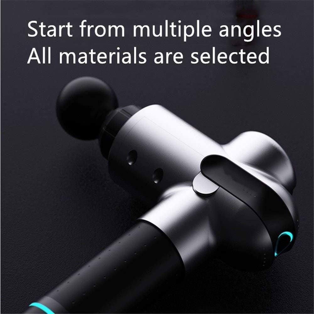Massage T.h.e  r.a  p y Instrument Electric Shock Gun Mute Deeply Relaxing The Muscles Neck Gun