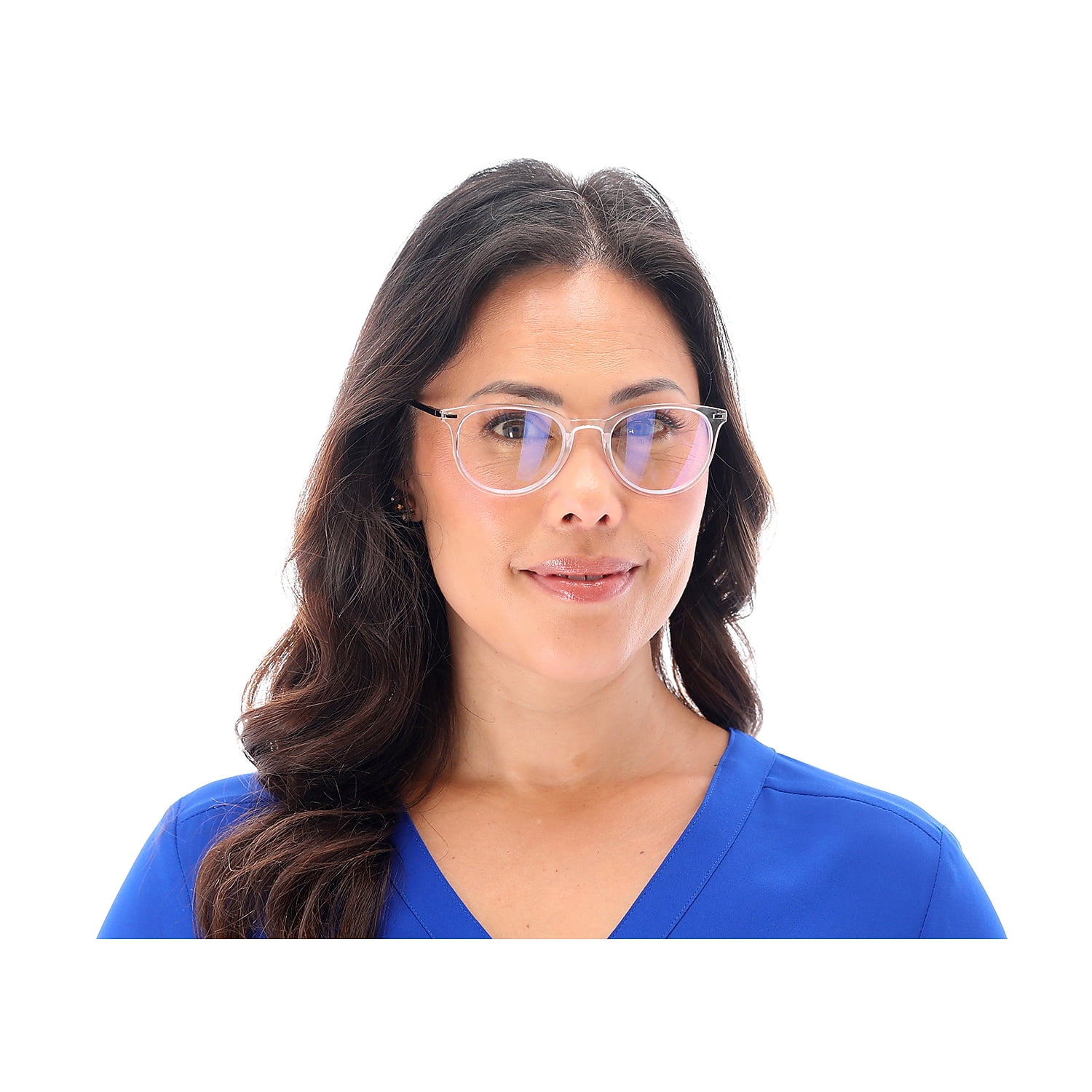 SAV Tri-focus Blue Light +2.00 Reading Glasses Clear (E2307)