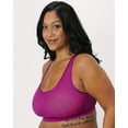 thumbnail image 2 of Sheer Mesh Bralette - Cosmo Pink, 2 of 5
