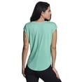 thumbnail image 2 of RBX Active Women's Short Sleeve High Low Soft V-Neck Tee, 2 of 4