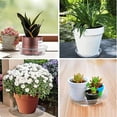 thumbnail image 7 of Clearance!!5 Pack Clear Plastic Plant Saucers Flower Pot Drip Trays Plant Trays For Indoors Outdoors Collects Flower Pot And Excess Water, 7 of 7