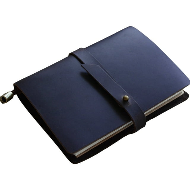 Techinal Journal de Voyage Vintage en Cuir Carnet de Notes Carnet de Croquis Cheval Fou Carnet de Voyage en Cuir Véritable